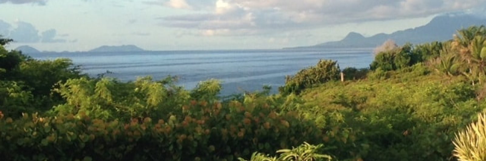 Vue mer Villa touristique Guadeloupe