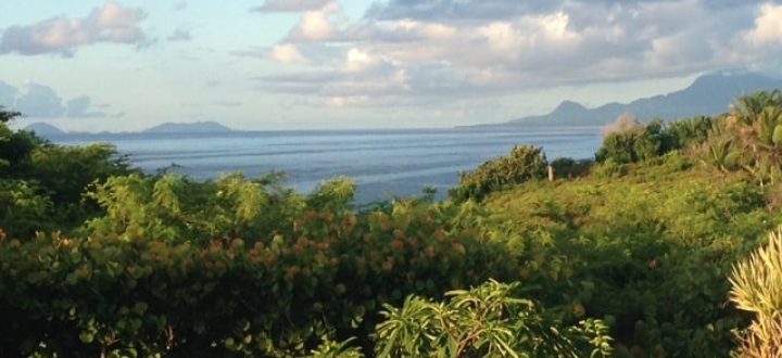 Vue mer Villa touristique Guadeloupe