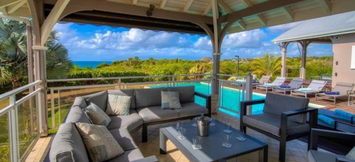 piscine vue mer les saintes Guadeoupe